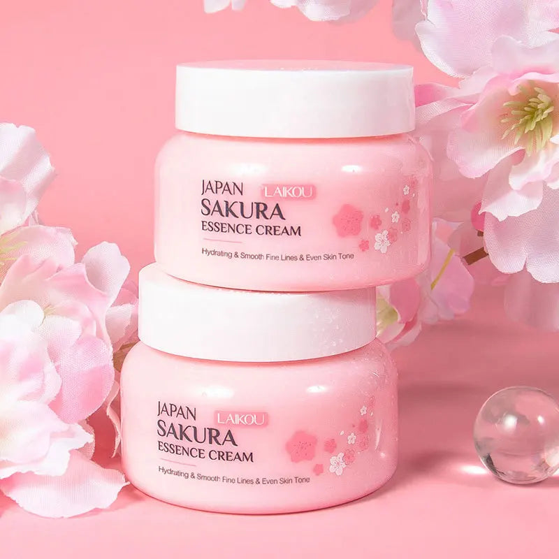 2pcs Sakura Face Cream - Moisturizing & Skin Elasticity Boosting Facial Moisturizer