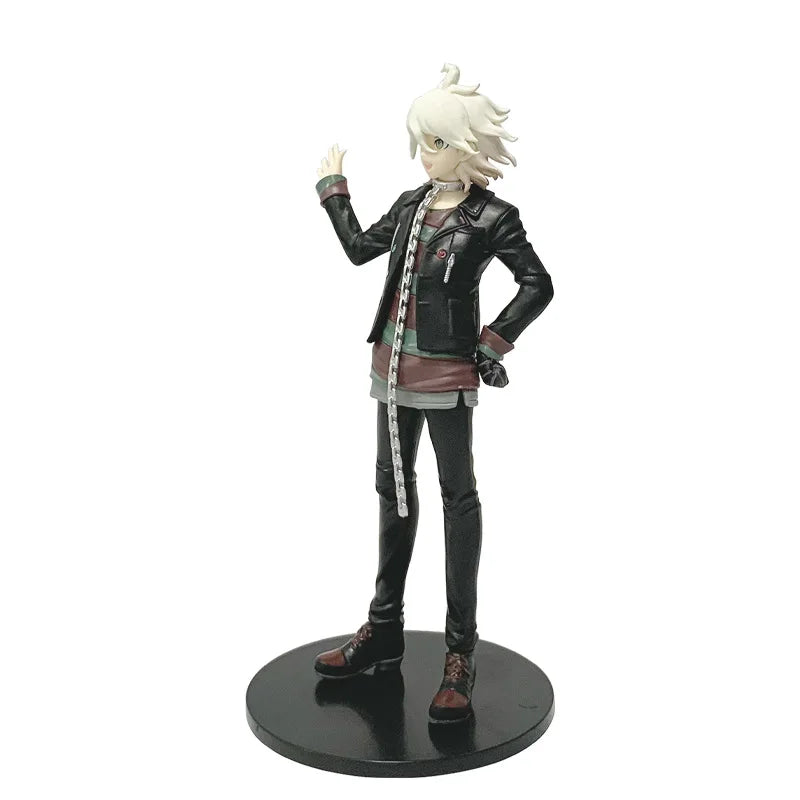 20CM Anime Danganronpa Nagito Komaeda Action Figure PVC Collectible Toy - White & Black Variants