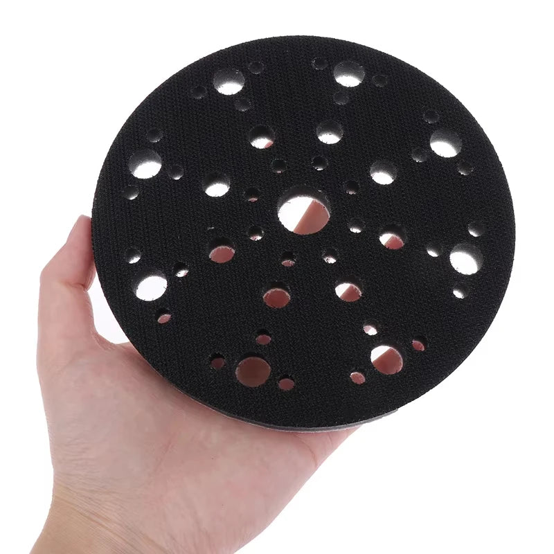 6-Inch 150mm Hook and Loop Sanding Pad with 49 Holes for Orbital Sanders