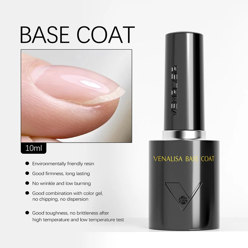 Professional 10ml Gel Nail Polish Kit - Long Lasting, Eco-Friendly & HEMA/TPO Free