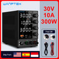Adjustable DC Power Supply 30V 10A Lab Bench Voltage Regulator with LED Display