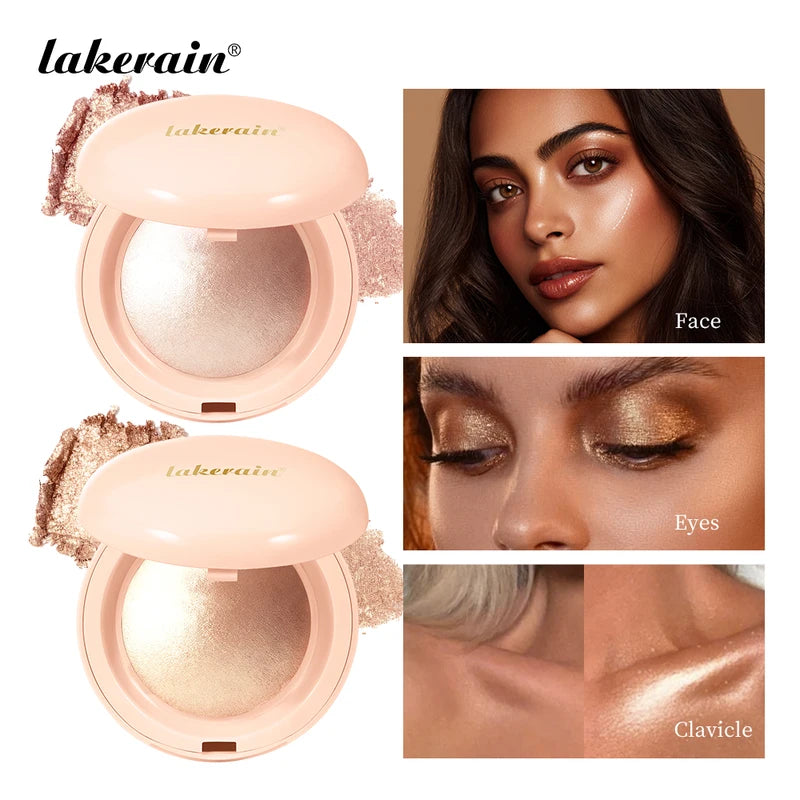 Long Lasting Waterproof Silken Touch Highlighter Powder - Luminescent Makeup