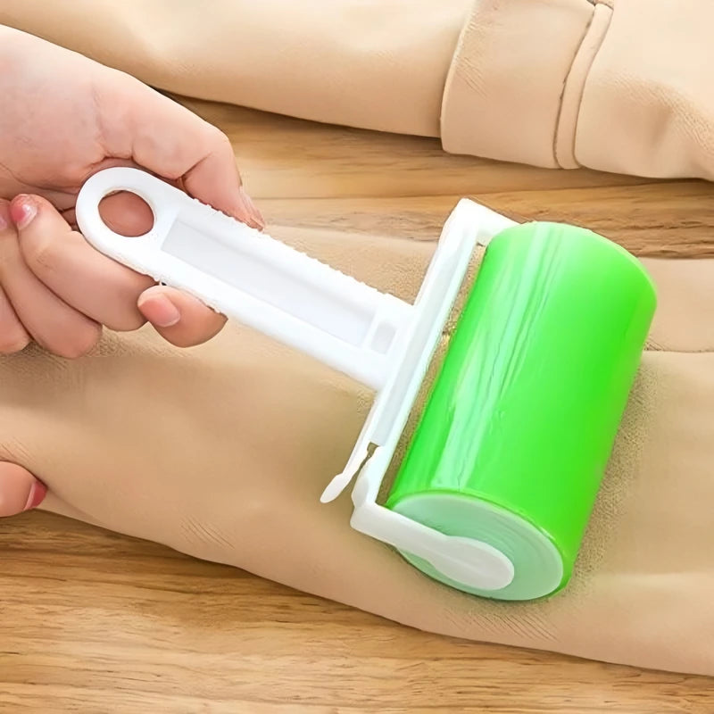 Reusable Sticky Hair Roller for Pet Hair & Dust Removal, Portable Home Cleaner