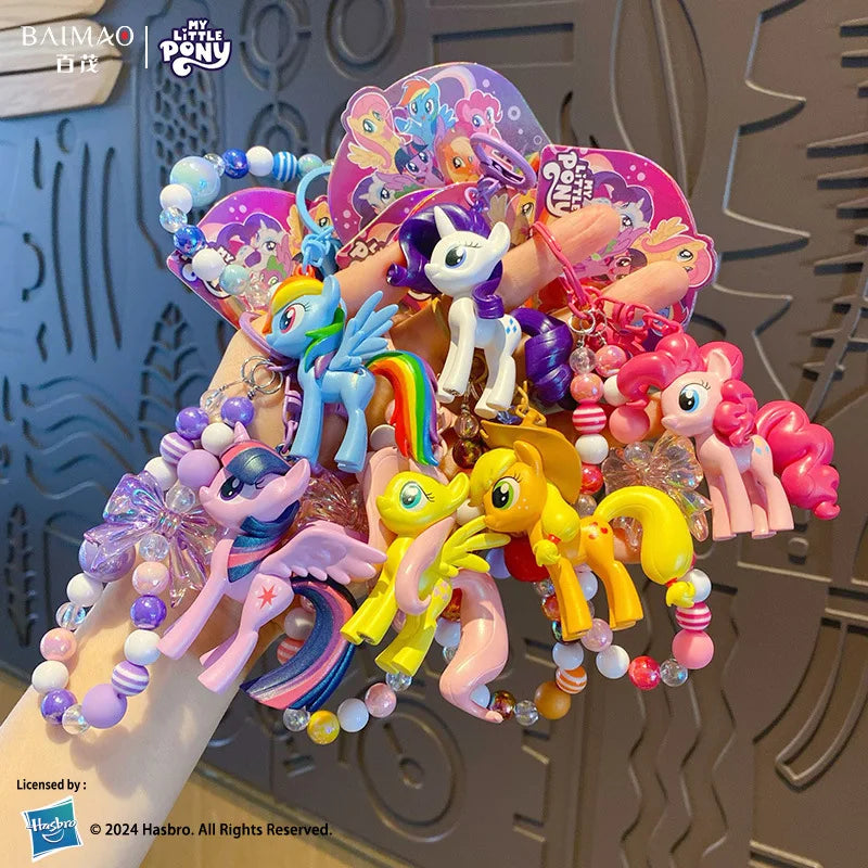 My Little Pony Plush Keychain - Kids Gift, Bag Decoration, Collectible