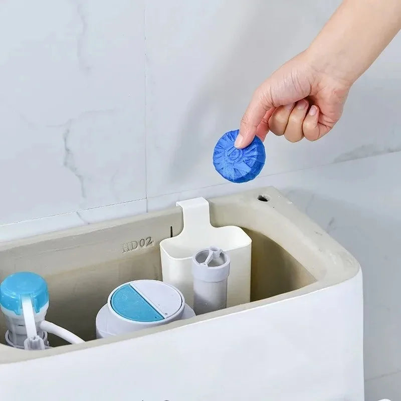 Toilet Bowl Cleaner Buffer Box - Slow-Release Dispenser for Toilet Tanks