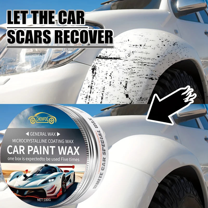 Car Coating Wax Polish for All Colors - Crystal Wax Repair & Protection