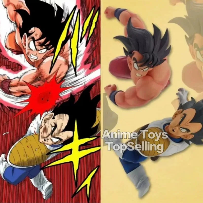 Anime Dragon Ball Z Goku vs Vegeta PVC Collectible Action Figures - 23cm