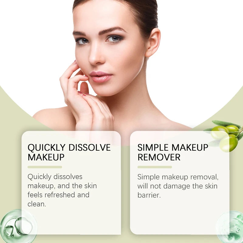 Gentle Makeup Remover Oil for Deep Cleansing and Pore Purification – 100ml