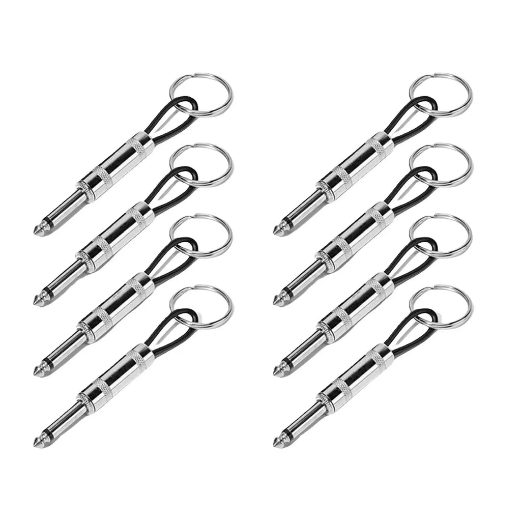 Wall Guitar Plug Keychain Holder Rack Vintage Music Key Shelf Hooks Set