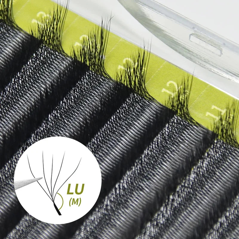 W Shape Lash Extensions - Premade Volume Fans for Eyelash Extensions