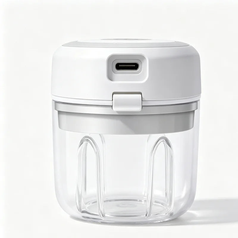 USB Rechargeable Mini Food Processor & Spice Grinder - Compact Portable Kitchen Appliance