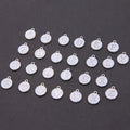 10PCS Initial Letter Enamel Charms for Jewelry Making Handmade DIY Bracelets & Earrings