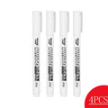 Permanent Paint Pen Set - Fine 1mm Tip Waterproof Oil-Based Graffiti Markers