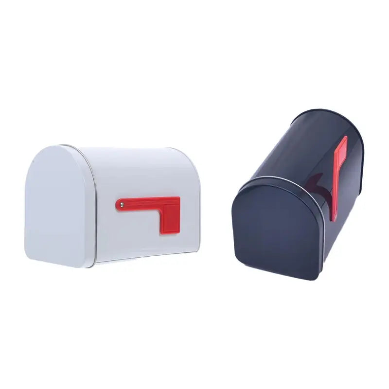Retro Tinplate Mailbox - Mini Decorative Mail Slot for Home & Garden