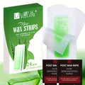 Viilife Facial Wax Strips Kit - Painless Hair Removal for All Skin Types