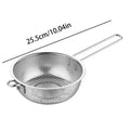 Stainless Steel Kitchen Colander Basket Food Strainer for Vegetables Pasta & Seafood