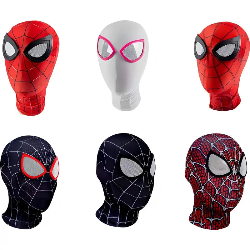 Non-Electric Spider Man Mask for Halloween Cosplay, Funny Toy, Breathable & Stylish