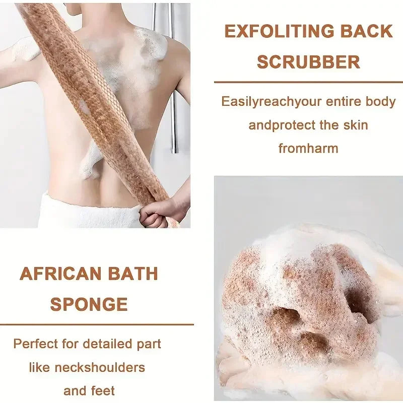 Exfoliating Mesh Bath Loofah Sponge Double-Side Washcloth for Smooth Skin