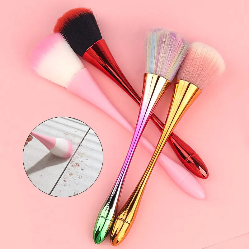 Makeup Brush Set for Face Powder Blush & Highlighting - Soft Hair, Oversized Design