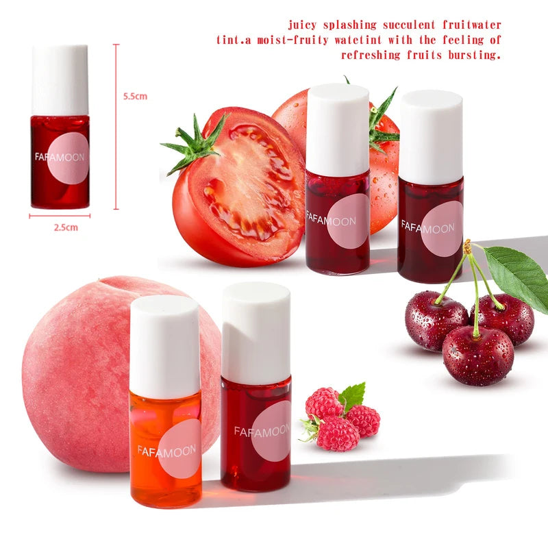 WaterTint Lip & Cheek Waterproof Lip Gloss - Long-Lasting Non-Stick Tint