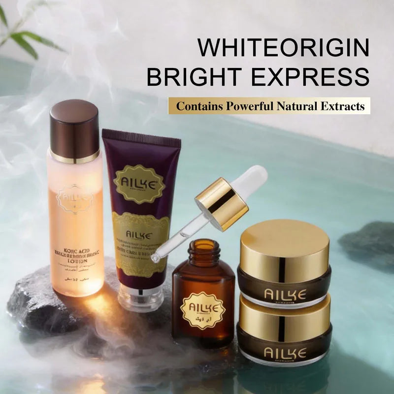Whitening Facial Skincare Set for Women - Dark Spot & Hyperpigmentation Reduction