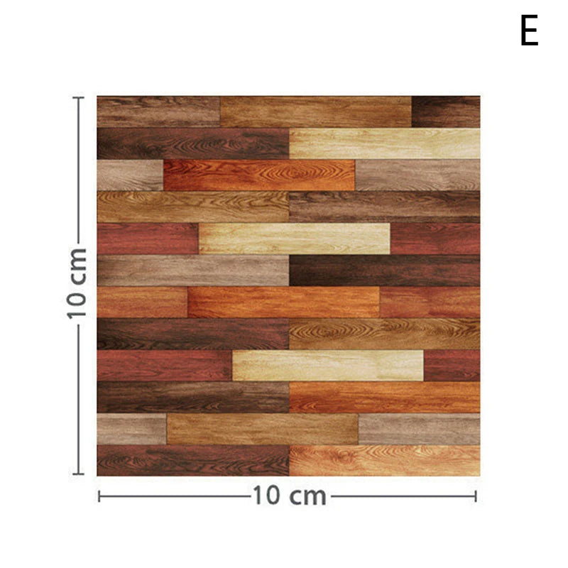 12 Dollhouse Miniature Wooden Floor Model for 1:12 Scale Dollhouses - Square Wallpaper Decor