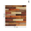 12 Dollhouse Miniature Wooden Floor Model for 1:12 Scale Dollhouses - Square Wallpaper Decor