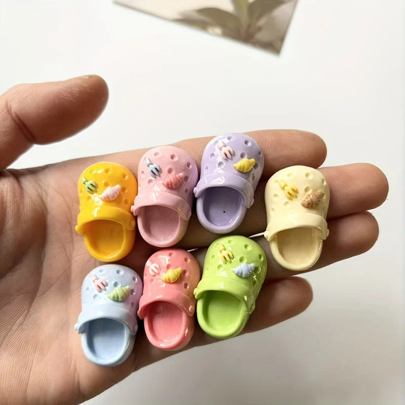 Mini Slippers Resin Fridge Magnet Cute Home Decor Magnet Set