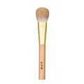 Vintage Snow Fox Hair Makeup Brush with Yakusugi Wood Handle - Flat Blush Brush