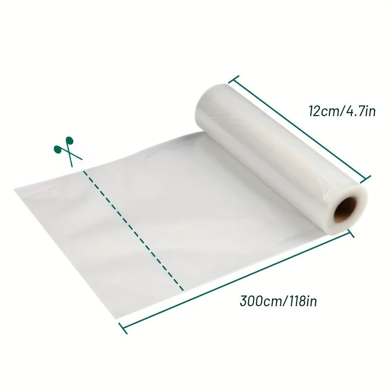 3M Vacuum Seal Bags Roll - Durable BPA-Free Tear-Resistant Food Storage