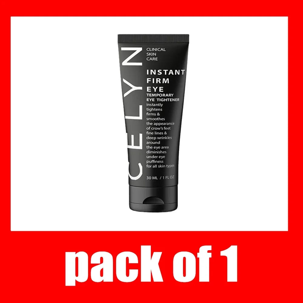 3-Minute Instant Firm Eye Cream for Wrinkles Dark Circles and Eye Bags - Moisturizing Peptide Treatment