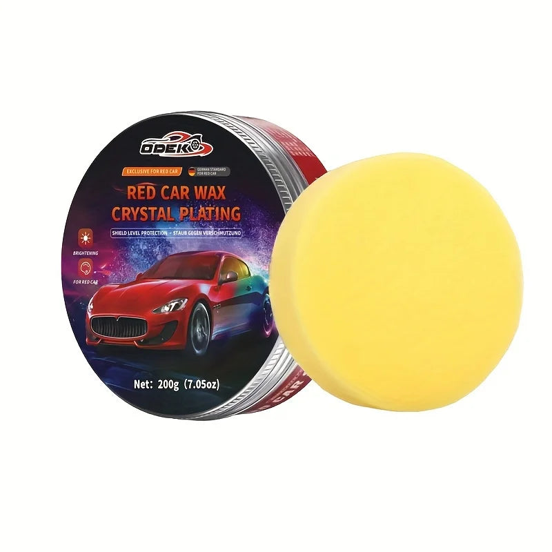 Car Wax Set for Exterior Shine & Scratch Protection - Fast UV & Easy Use