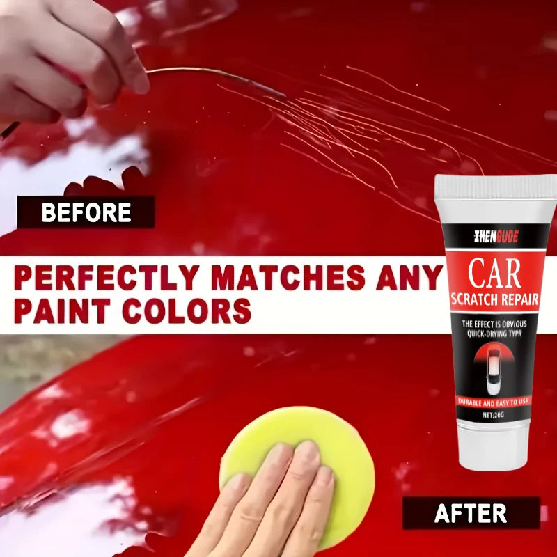 Car Scratch Removal & Polishing Kit - Paint Care & Anti-Scratch Wax
