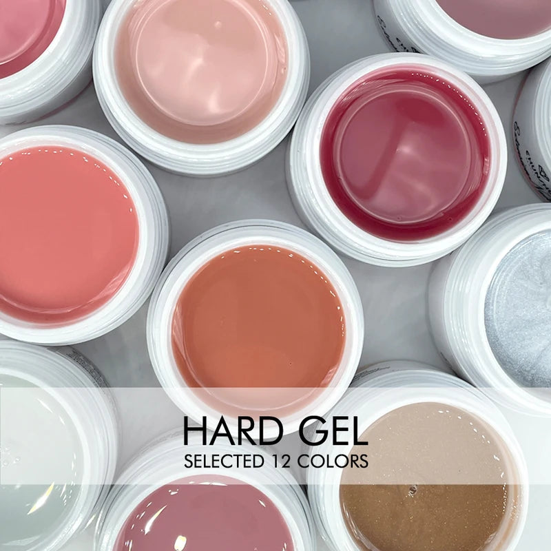 30ML Milky White Nail Extension Gel Self-Leveling Builder for Manicure