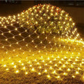 Halloween LED Fairy String Lights Net Mesh Curtain for Parties Weddings Home Decor