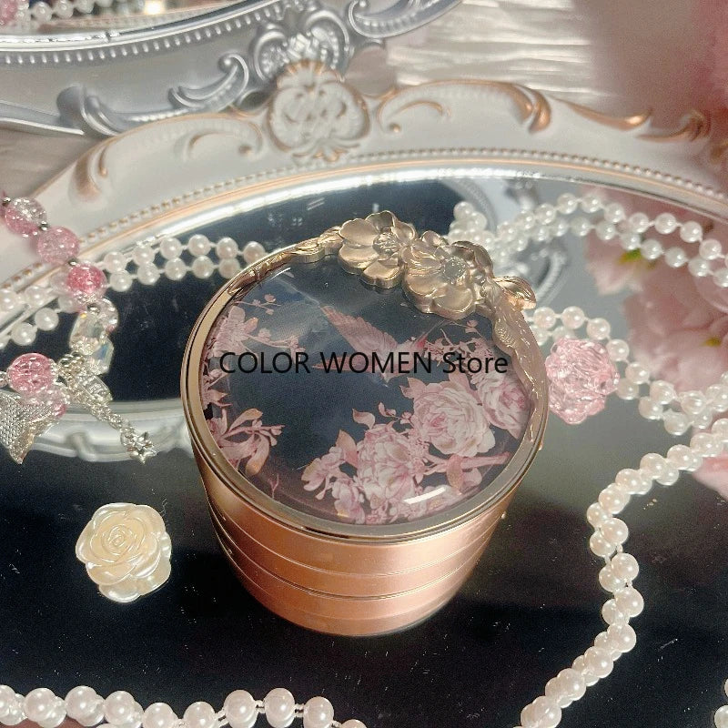 Refillable Cushion Foundation Case for Setting Makeup with Oil Control & Matte Finish