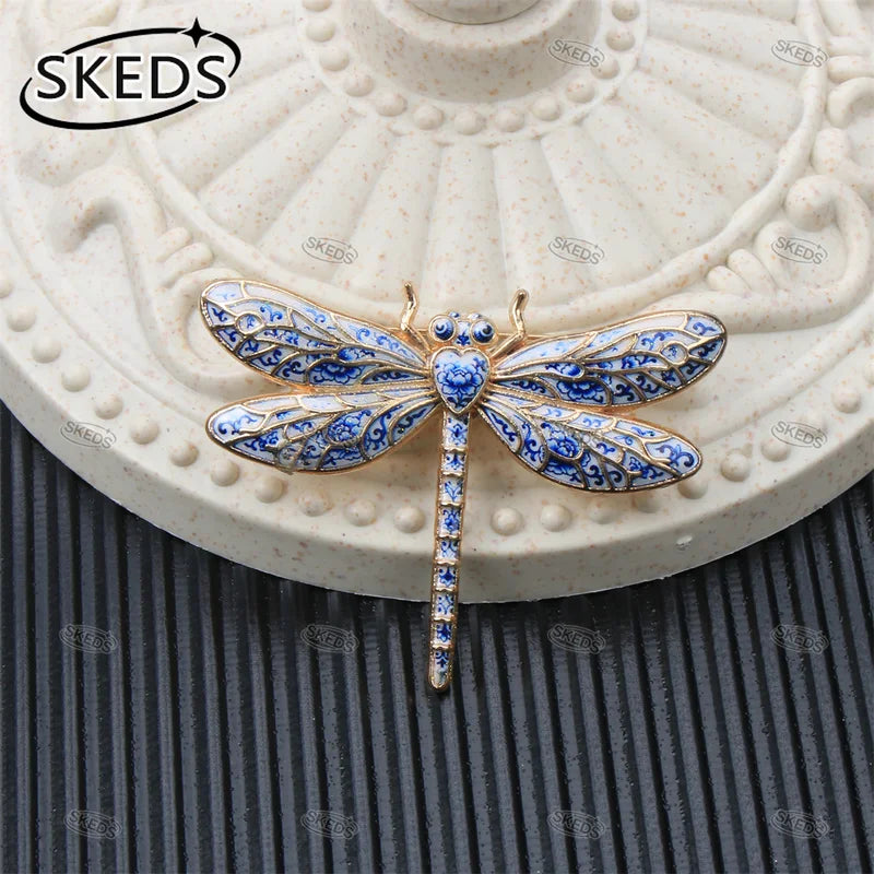 Vintage Animal Brooch Pin with Rhinestones and Crystals - Butterfly Peacock Sheep Jewelry Gift
