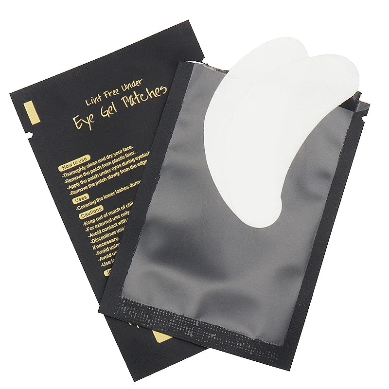 50 Pairs Eyelash Extension Eye Patches Makeup Under Eye Stickers Pads