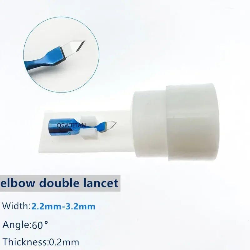 Sapphire Keratome Blade for Ophthalmic Surgery - Medical Instrument