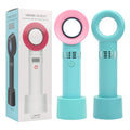 USB Charging Eyelash Dryer Bladeless Fan for False Lashes & Makeup Setting