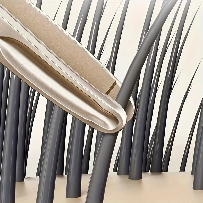 Stainless Steel Eyebrow Clips for Precise Beard and Mustache Trimming with Rounded Tips