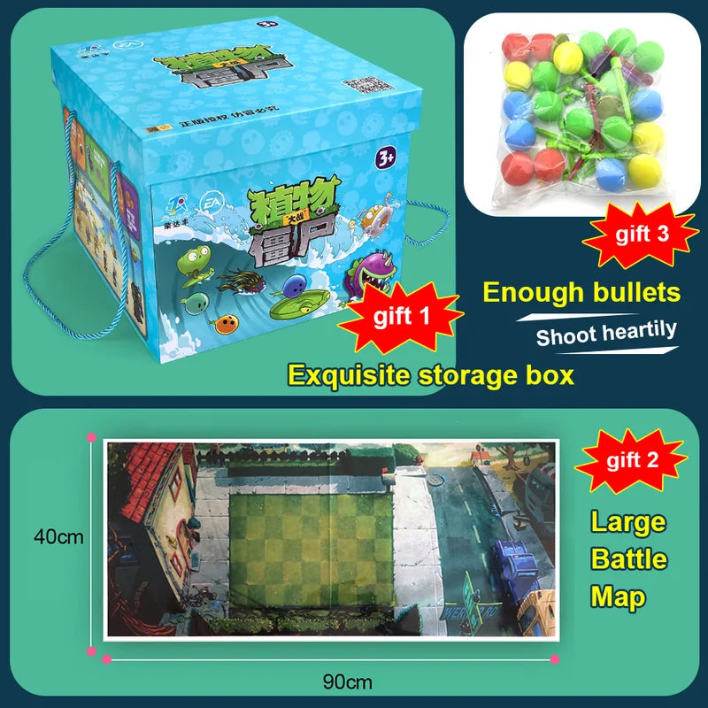 Plants vs Zombies Action Figure Set for Kids - PVC Toy Collection