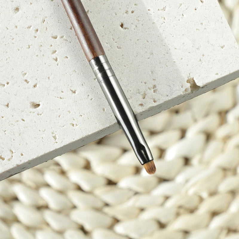 Precision Eyeliner Brush - Synthetic Mini Makeup Liner Brush for Detailed Eye Makeup