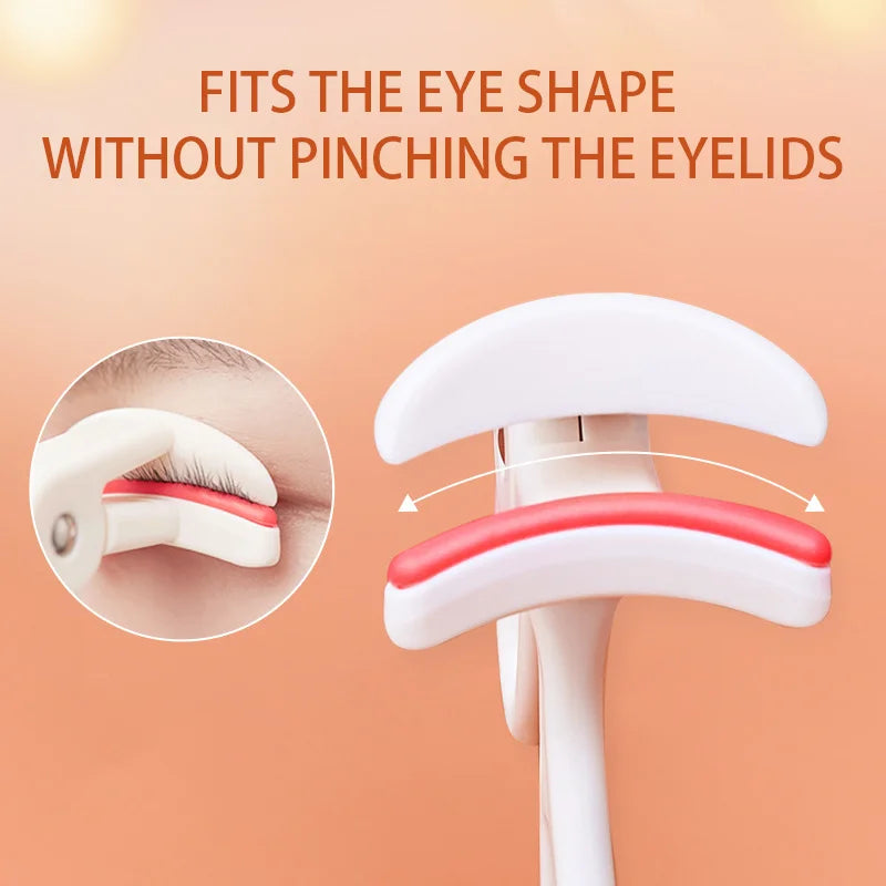 Eyelash Curler with Silicone Gasket for Curling & Makeup - Big Eyes Tool