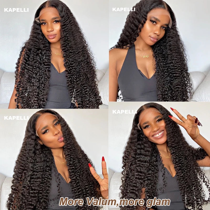 High Density Burmese Human Hair Wigs 13x4 13x6 Lace Front 28-30 Inch for Women