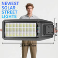 8000W Outdoor Waterproof Solar Light with Motion Sensor Remote Timer Bright Mode