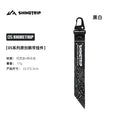 Outdoor Camping Atmosphere Hanging Ribbon ShineTrip Nylon Streamer Decoration with Matte Beak Clasp for Hiking and EDC