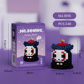 Mini Action Figures Building Blocks Set for Halloween Decorations and Kids DIY Toys