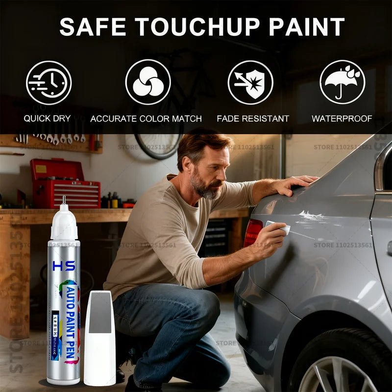 Car Paint Repair Pen for Small Scratches and Chips - Multiple Colors Available
