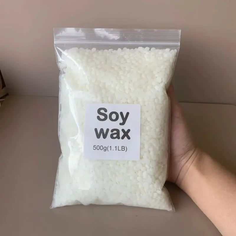 Natural Soy Wax Blocks for Candle Making - 100g to 1000g, Multiple Colors